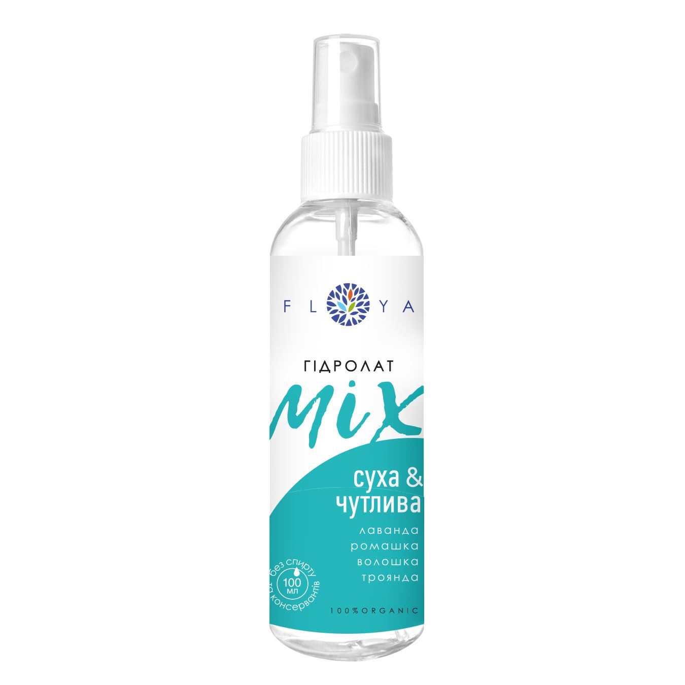 Hydrolat-mix Floya dla suchej i wrażliwej skóry